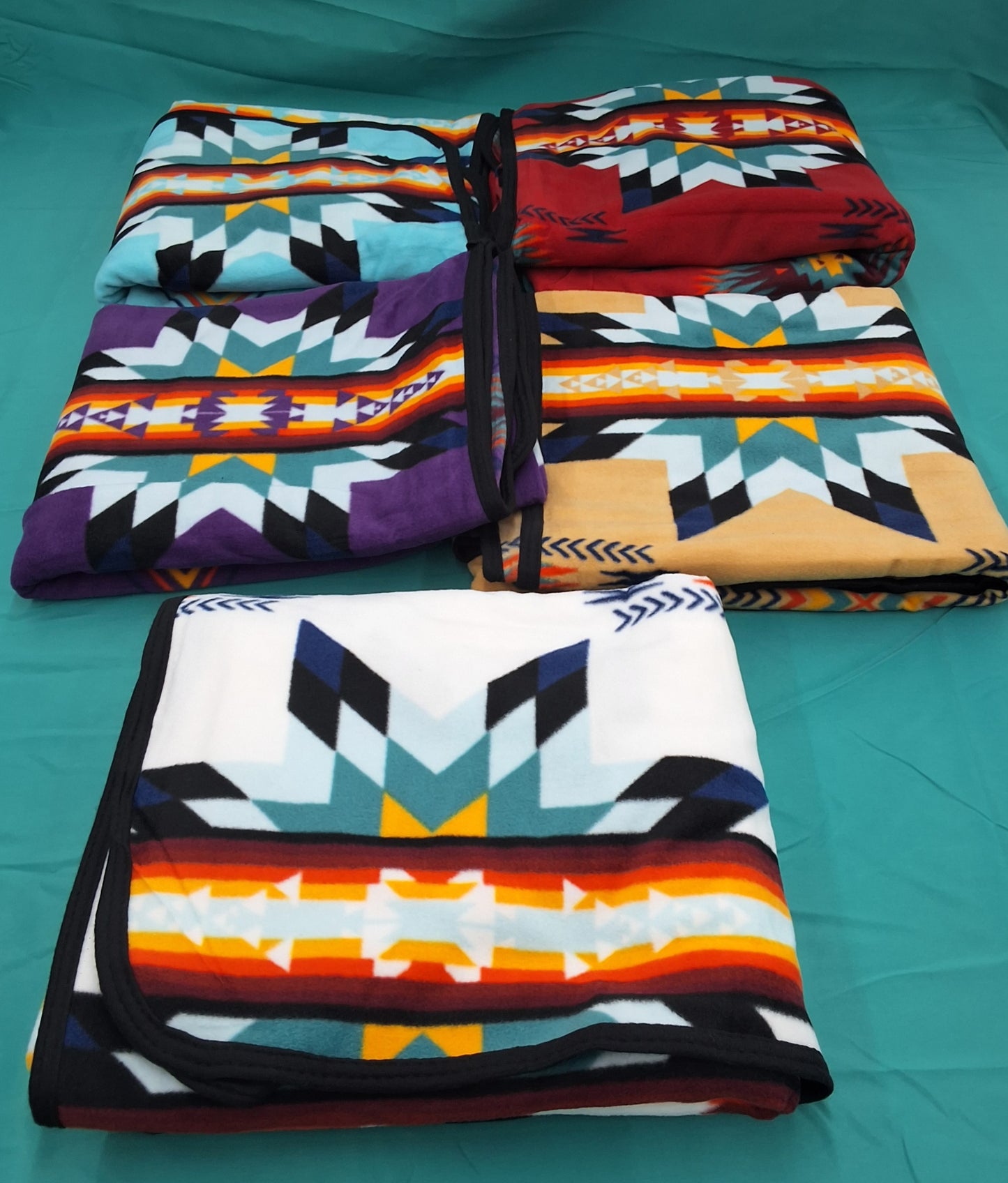 Fleece Star Blanket Full