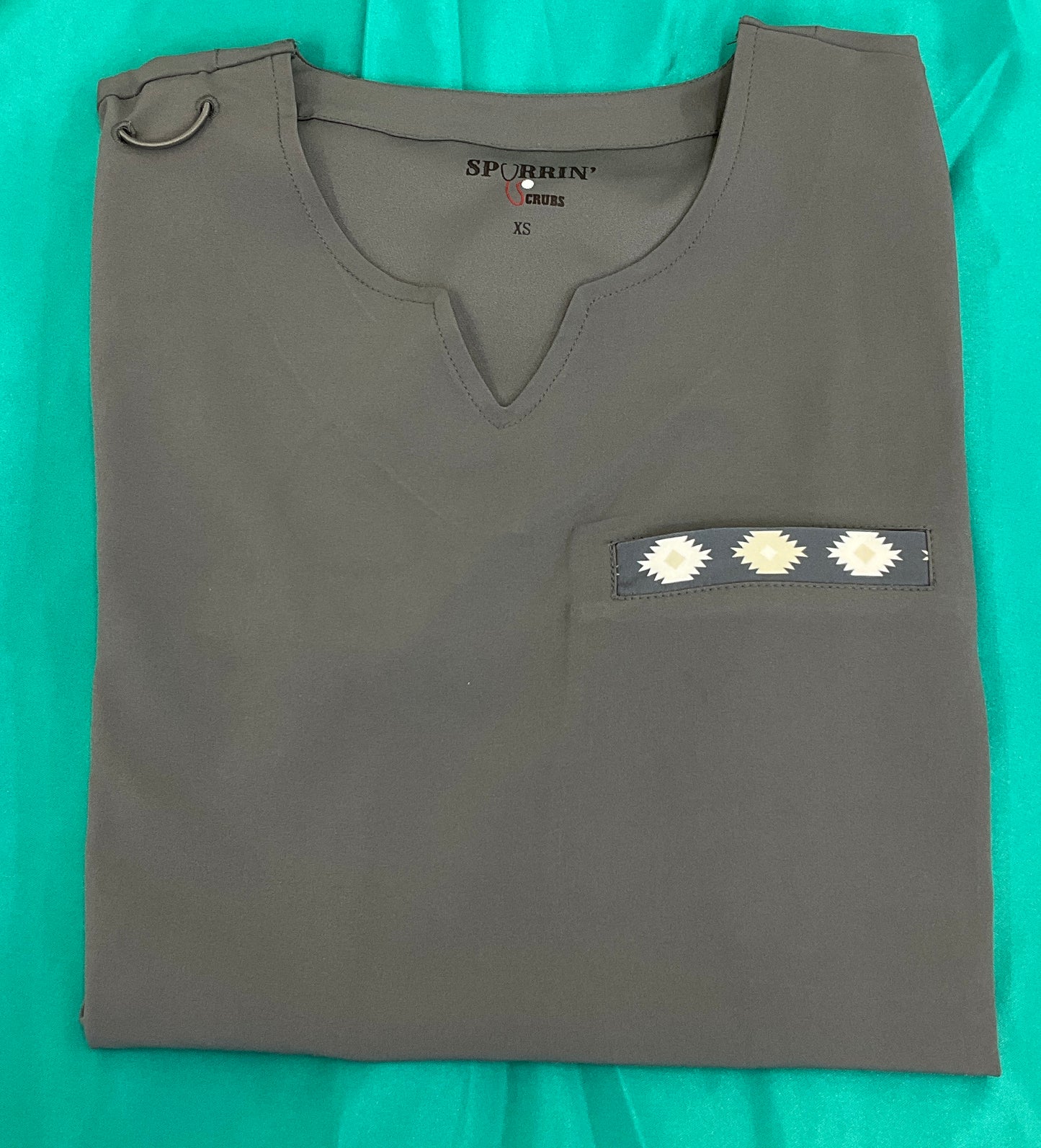 Native Design Shirt Scrubs