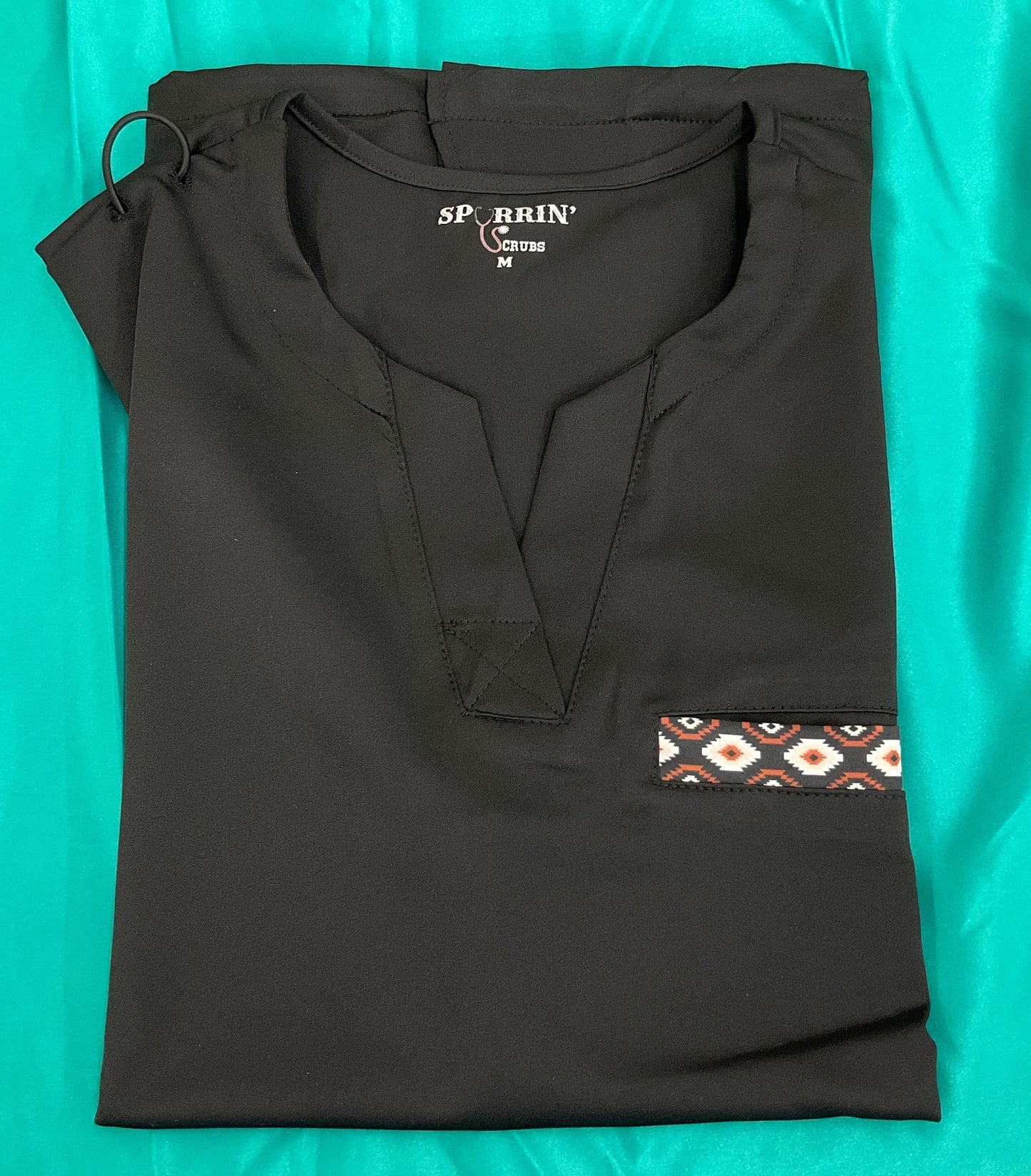 Native Design Shirt Scrubs