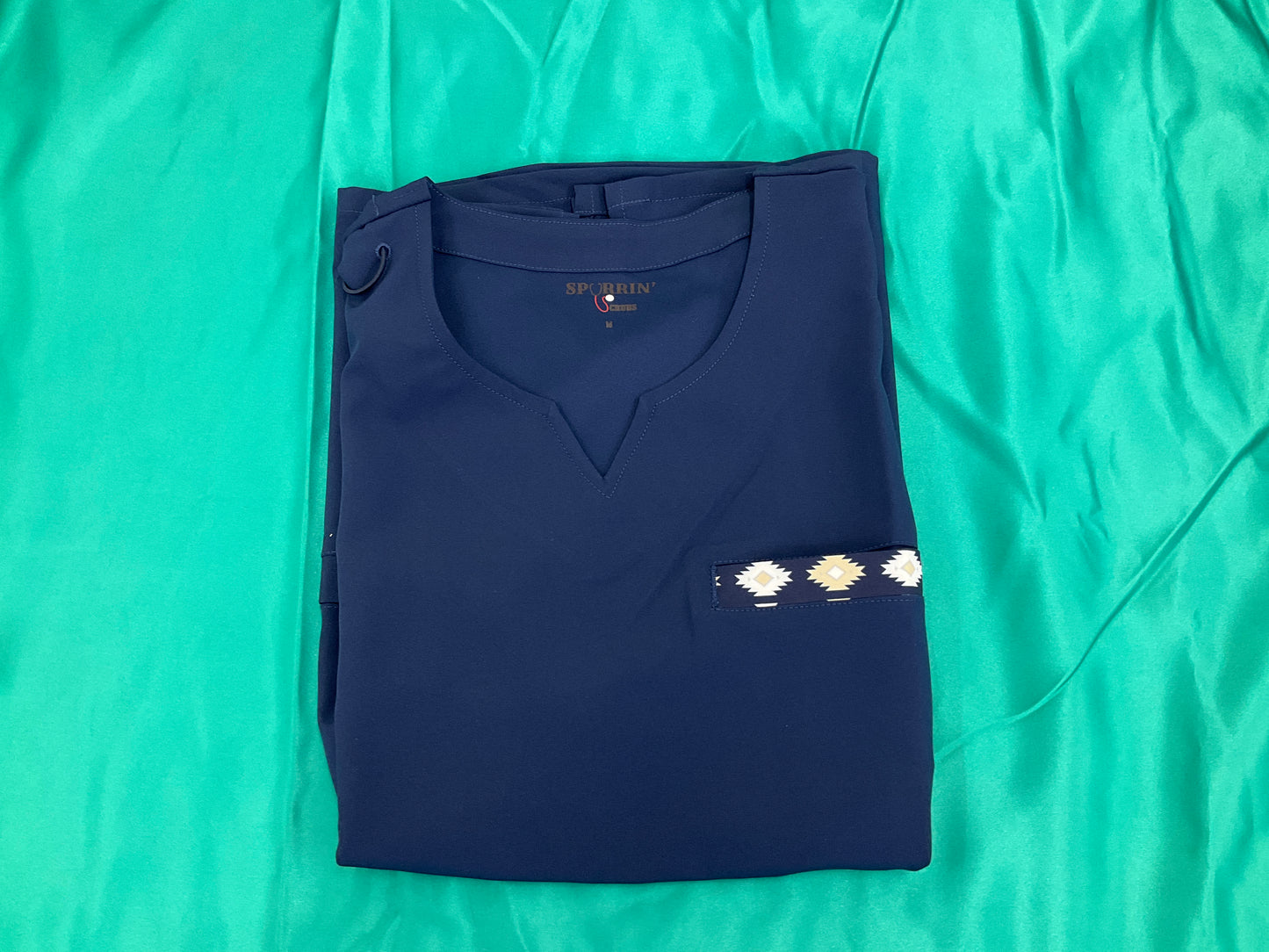 Native Design Shirt Scrubs
