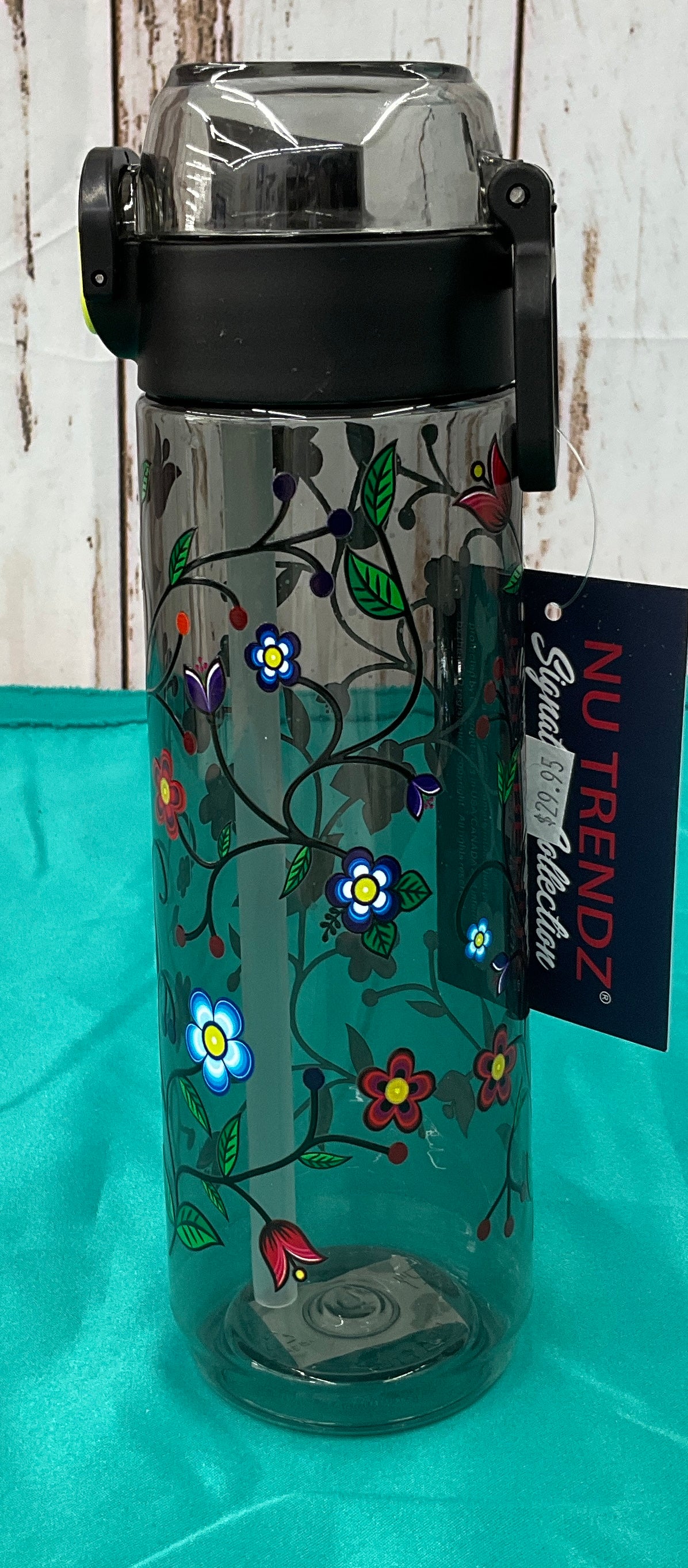 Flower design Water Bottle
