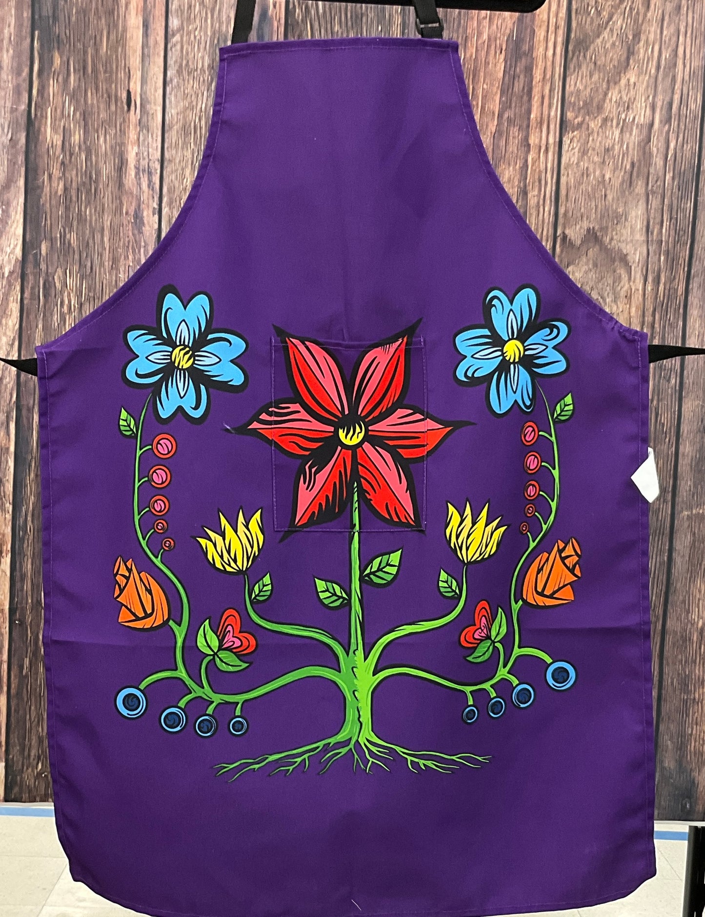 Floral Print Apron