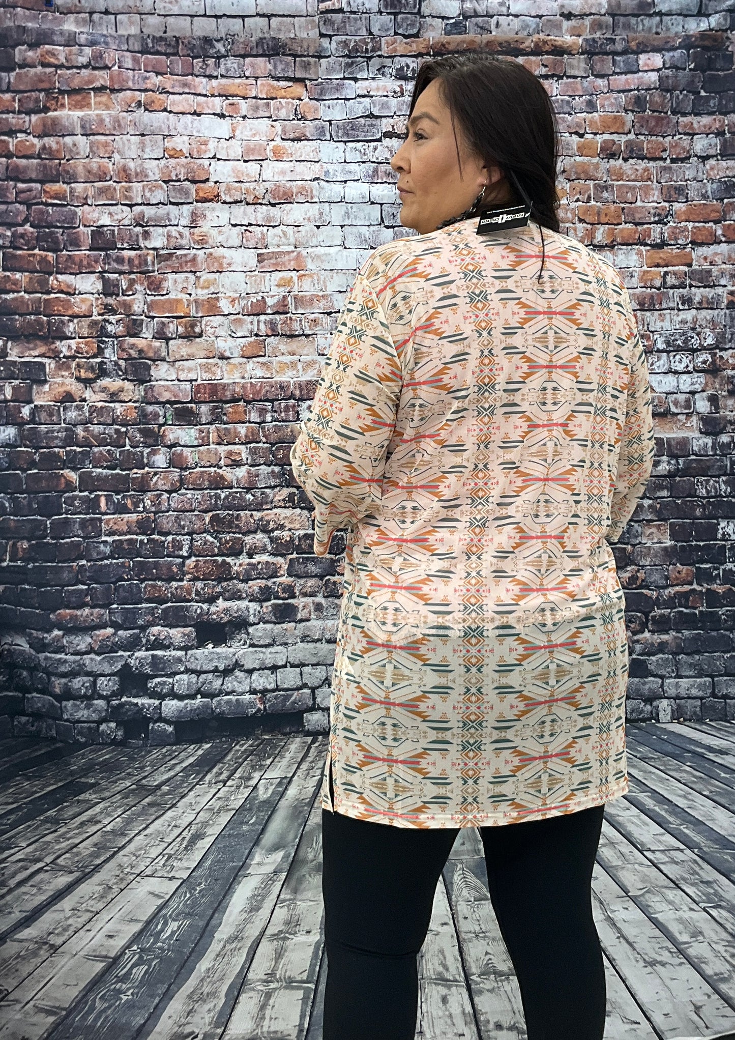 Ladies Aztec Cardigan