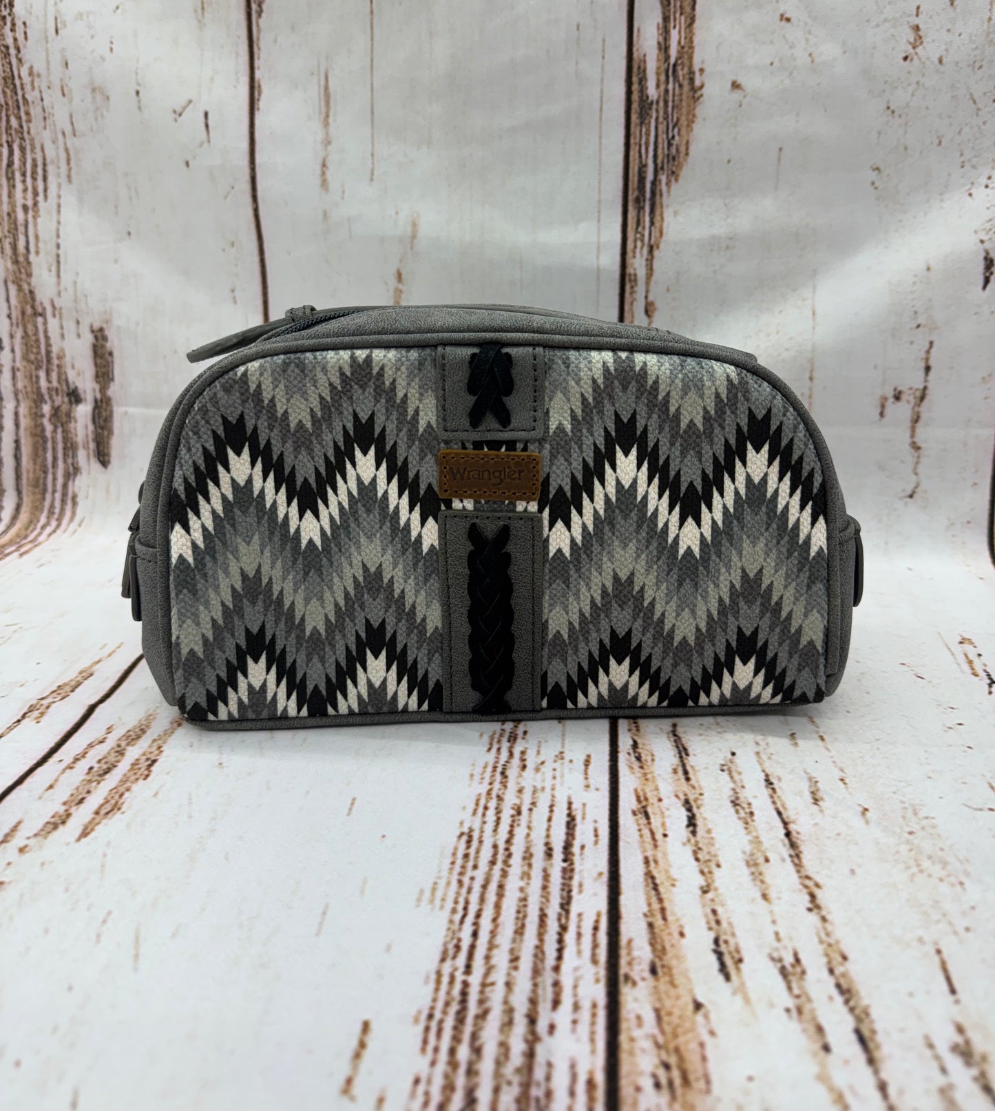 Wrangler Makeup Pouch Bag Mini Western Toiletry Purse Cosmetic Organizer