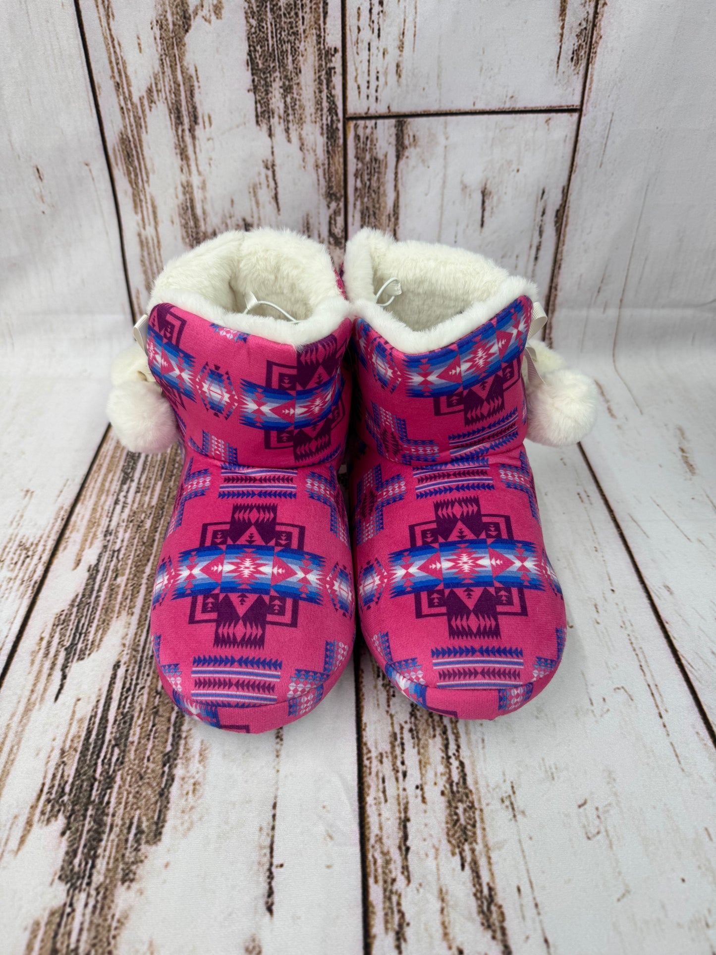 Native Print Slippers