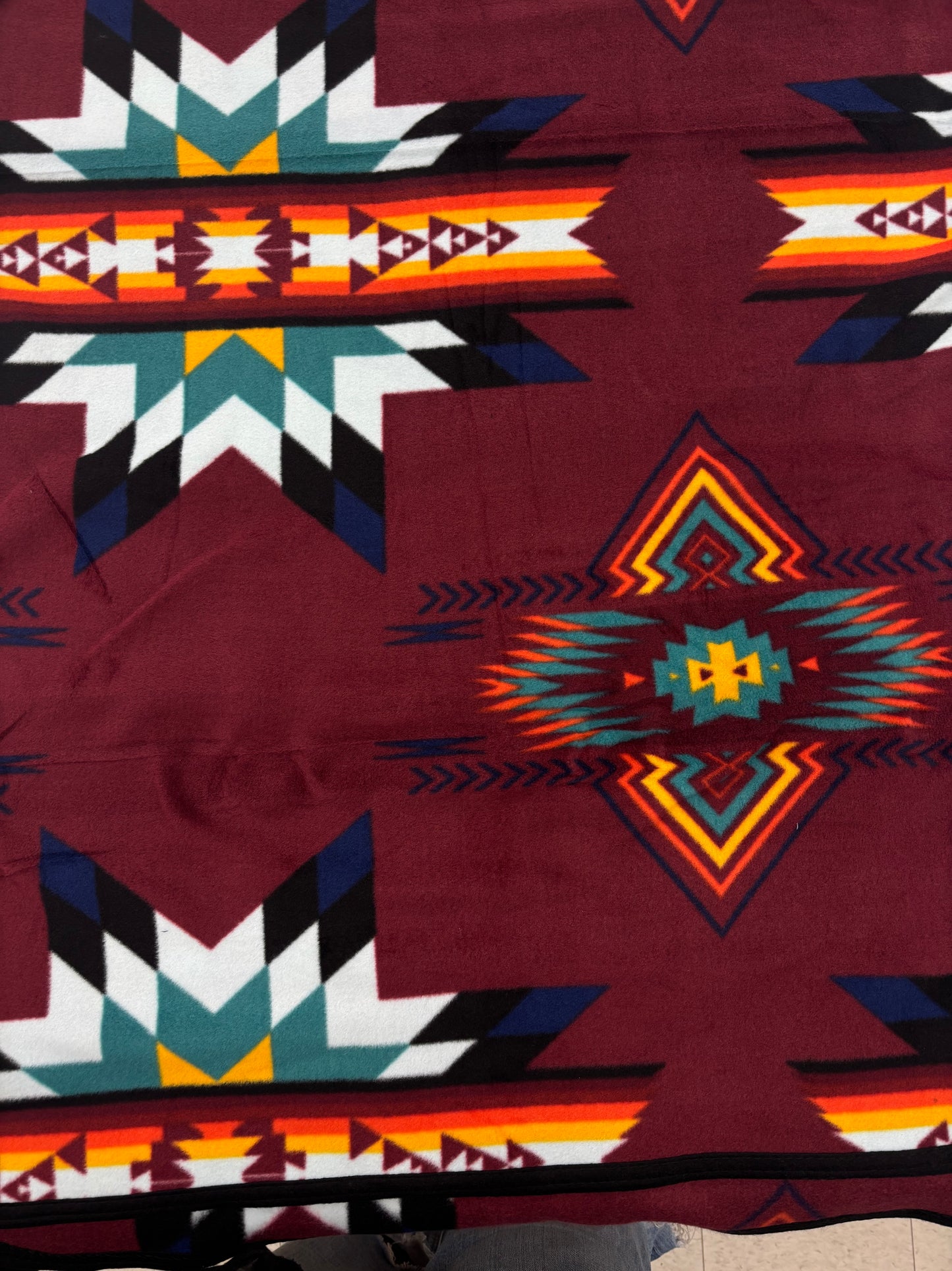 Fleece Star Blanket Full