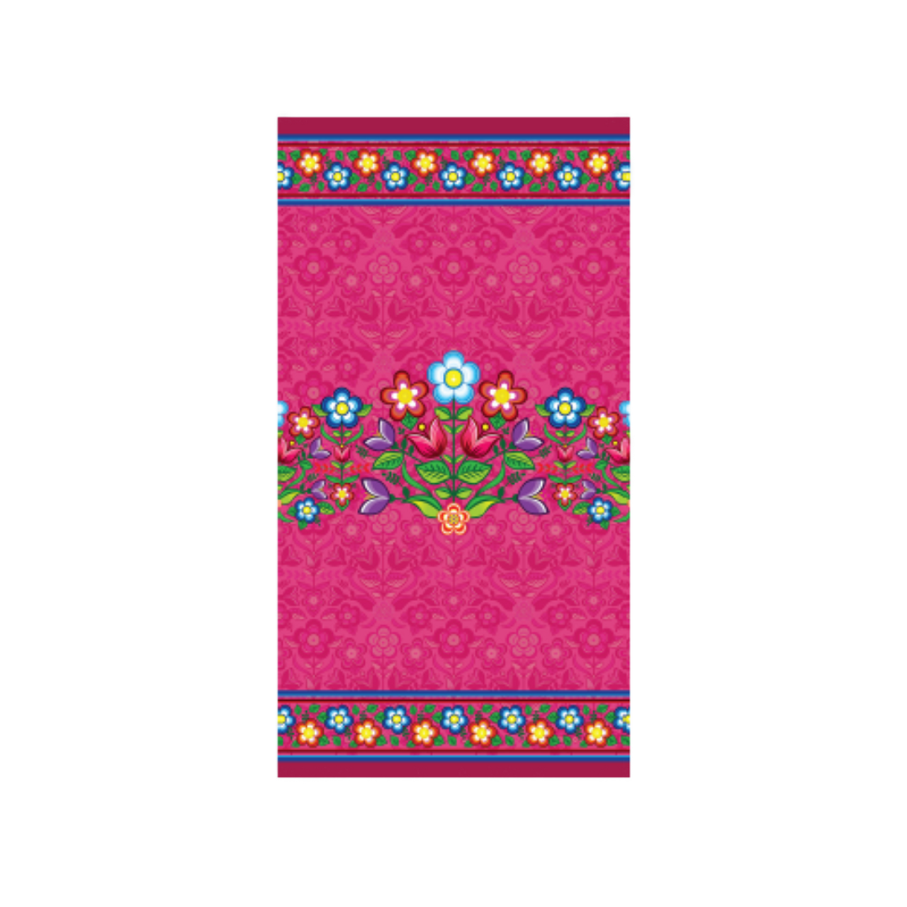 Floral Gathering Beach Towels