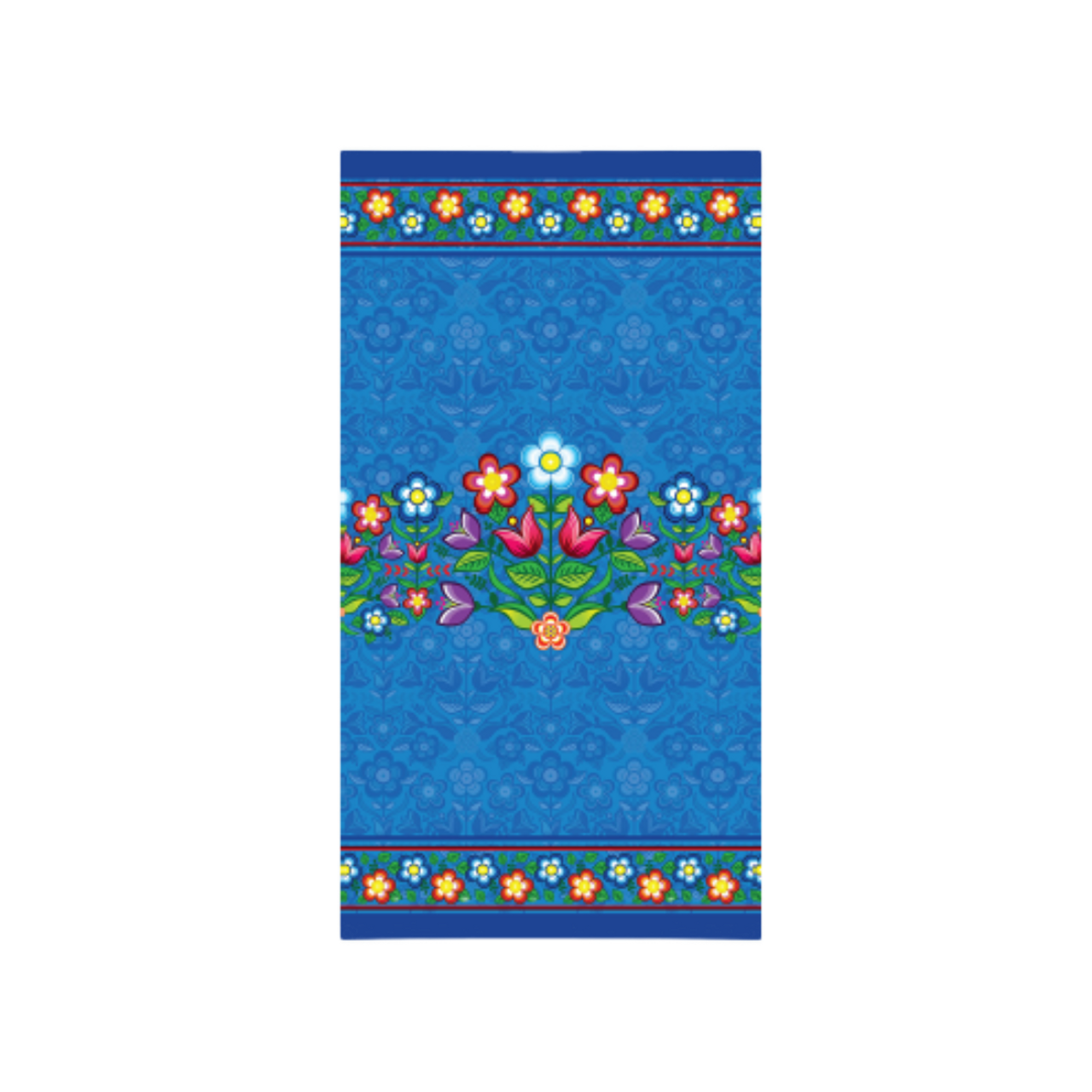 Floral Gathering Beach Towels