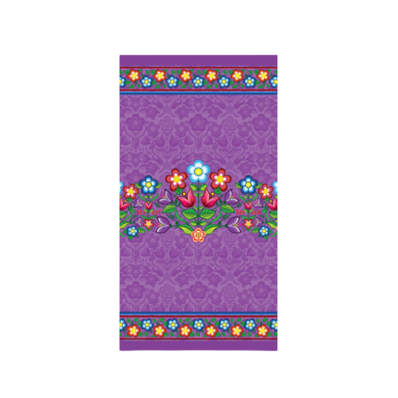 Floral Gathering Beach Towels