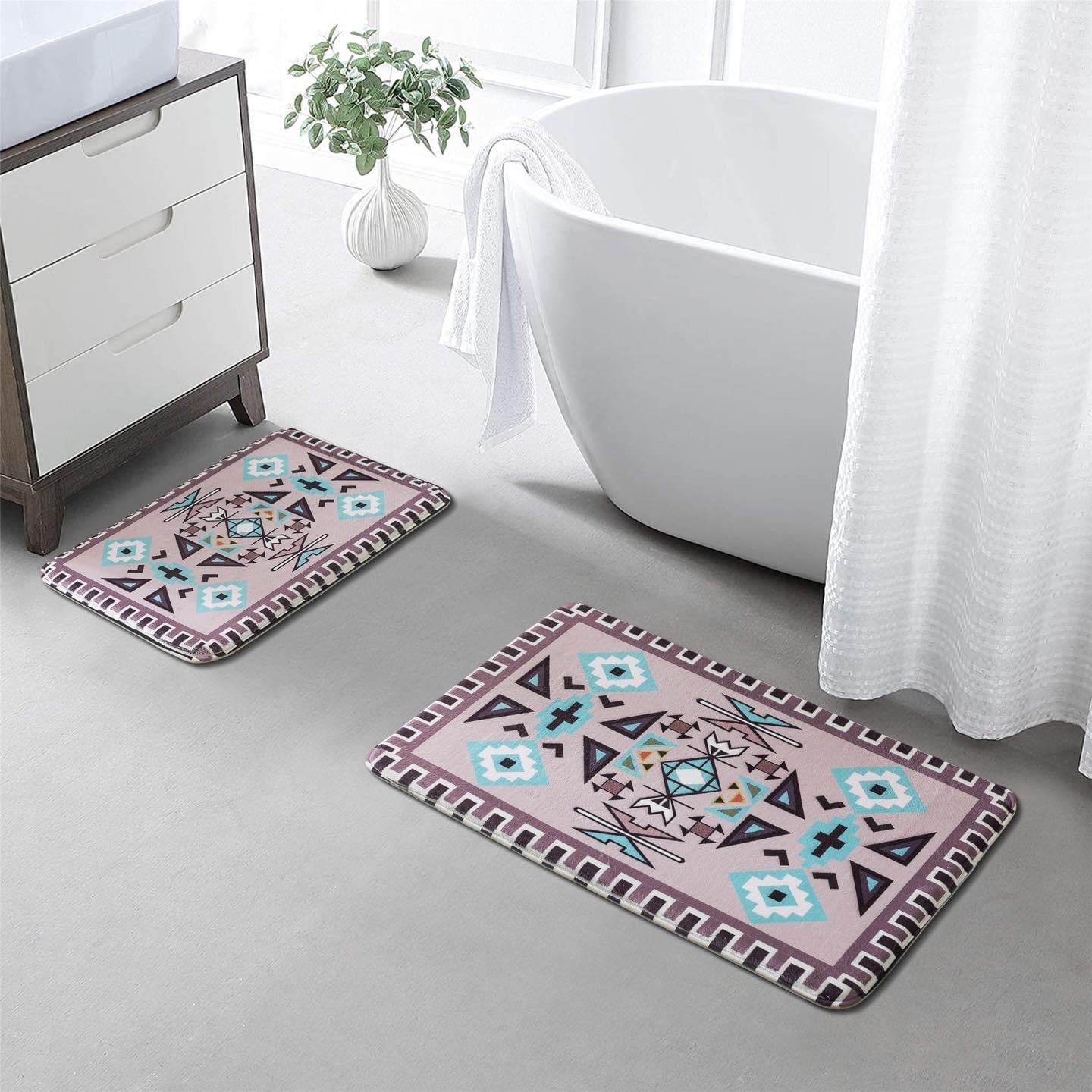 2 Pieces Bathmat Set