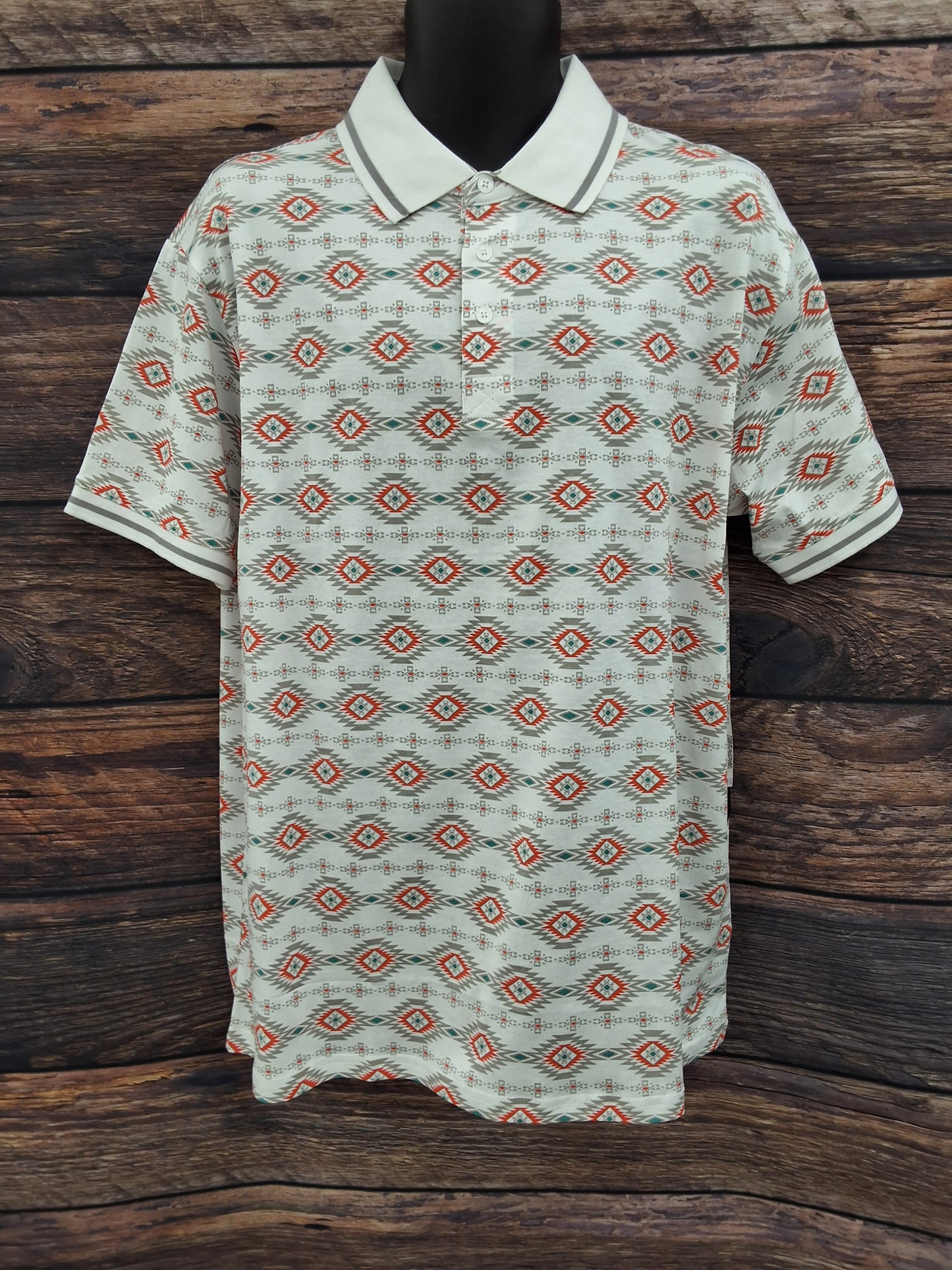 Mens Southwest Design Golf Shirt