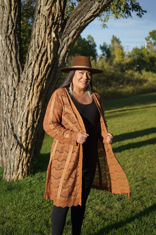 Ladies Long cardigan