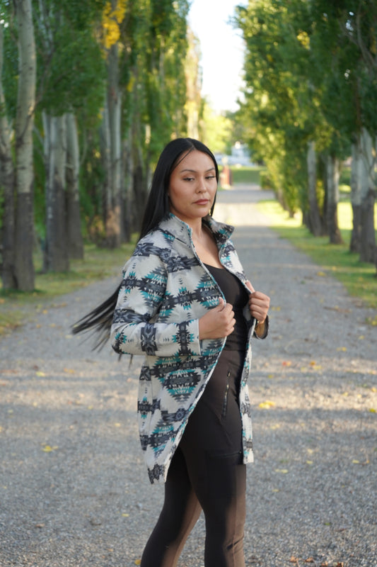 Ladies Mid-Length Coat