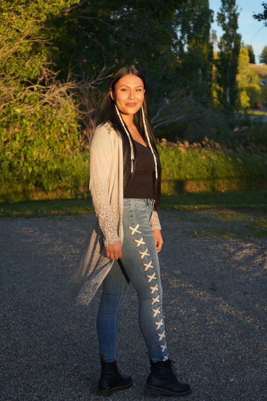 Laced Jeans