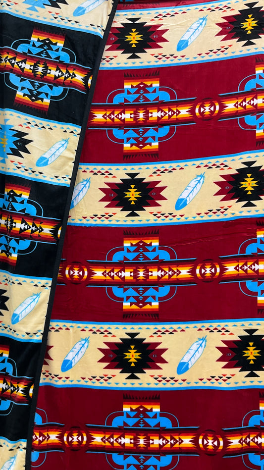 Queen Red/Feather Mink