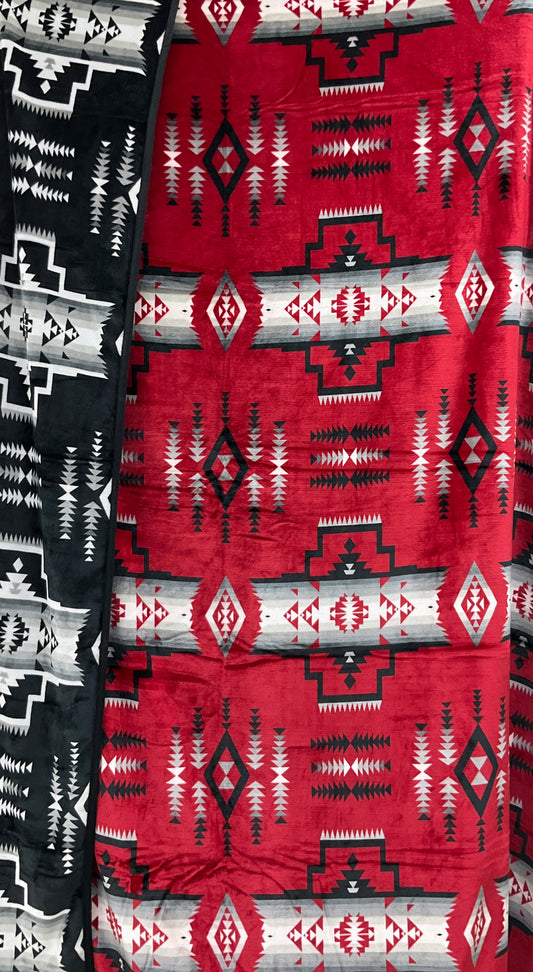 Queen Diamond Mink Blanket