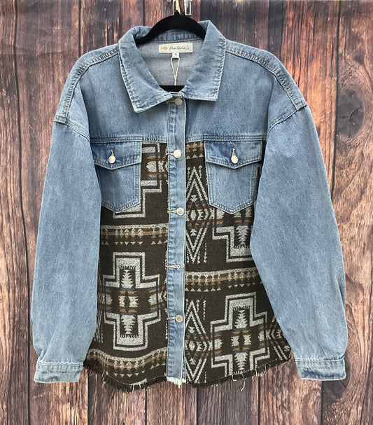 Ladies Western Denim Jacket