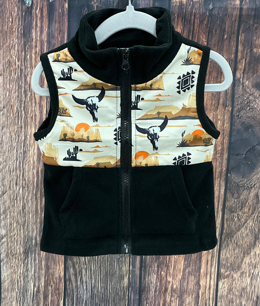 Desert Sky Fleece Baby Vest