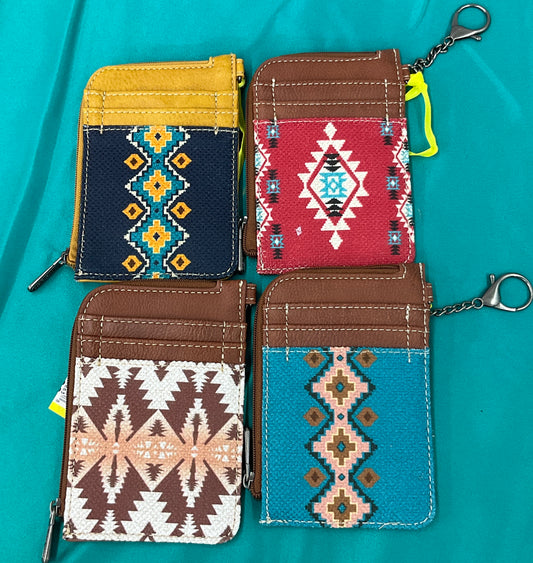 Wrangler Native Print Card Wallet