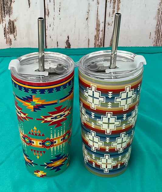 Native Print Tumblers