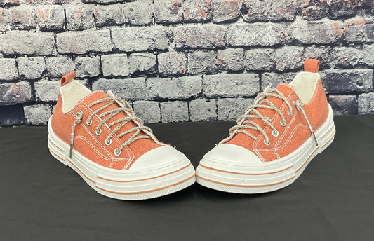 Ladies Sparkle lace sneakers