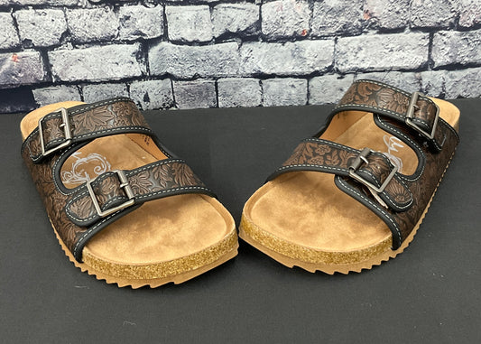 Berry Sandals