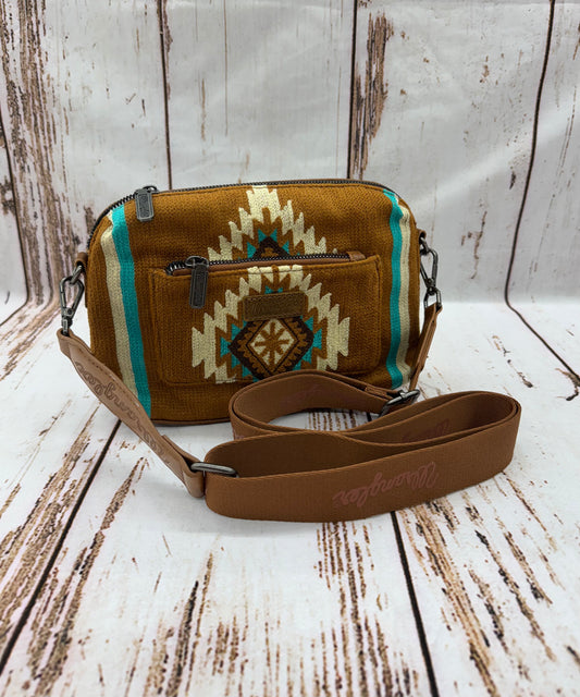 Wranglers x Montana West Aztec Crossbody Bag