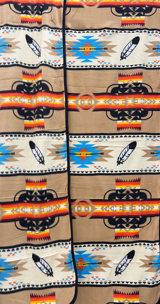 Fleece Feather blanket Full