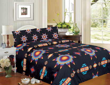 Star Design 4 Pc Sheet Set