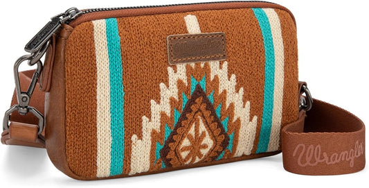 Wrangler x Montana West Mini Crossbody Purse
